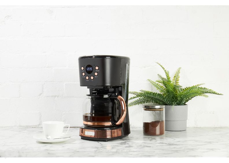 Кофеварка Haden Black&Copper 1,8 л, черная увеличить