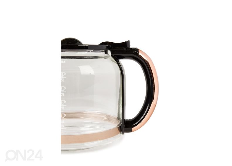 Кофеварка Haden Black&Copper 1,8 л, черная увеличить