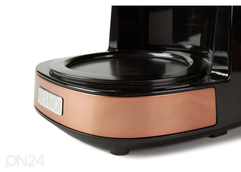 Кофеварка Haden Black&Copper 1,8 л, черная увеличить