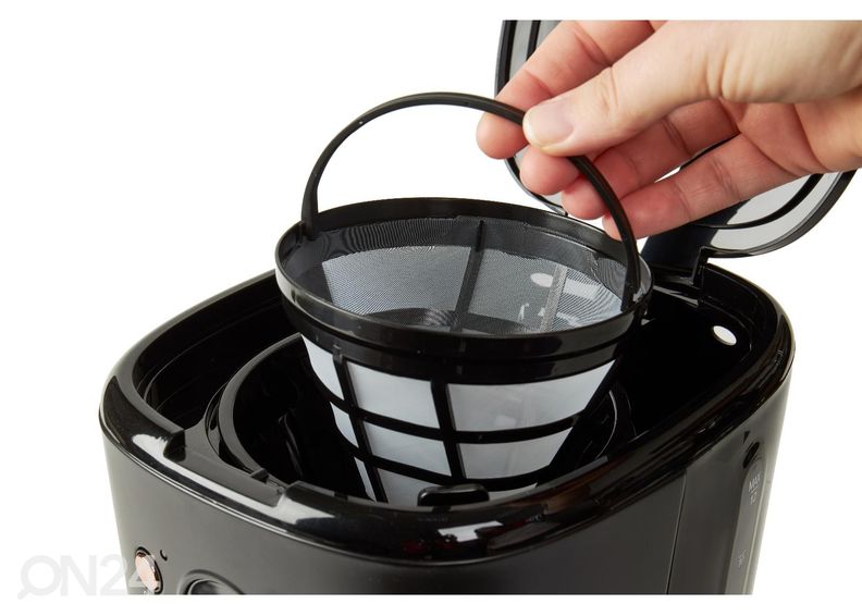 Кофеварка Haden Black&Copper 1,8 л, черная увеличить