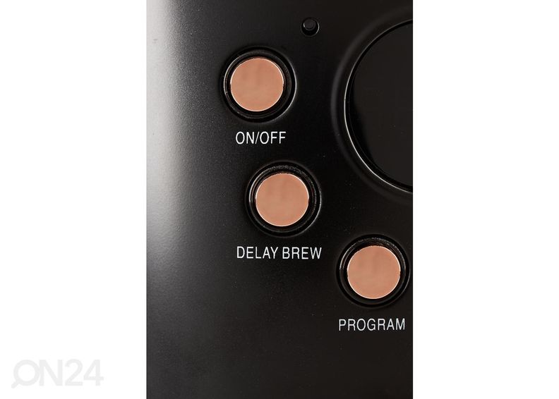 Кофеварка Haden Black&Copper 1,8 л, черная увеличить