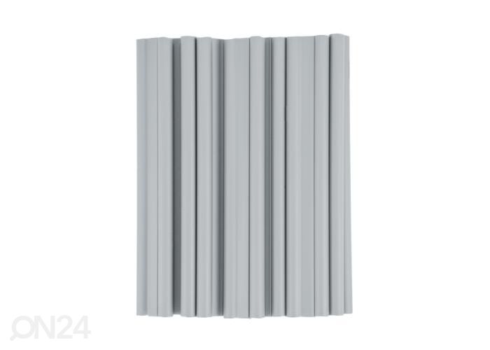 Крепления ленты для забора SOLID 1200 г/м² 19 см, светло-серые увеличить