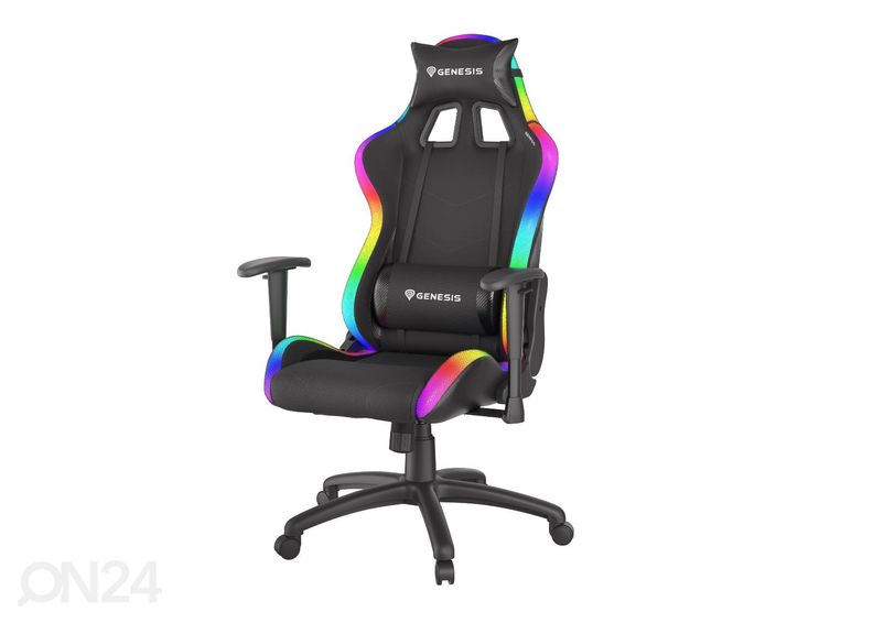 Кресло для геймера Genesis Trit 500 RGB, черный увеличить