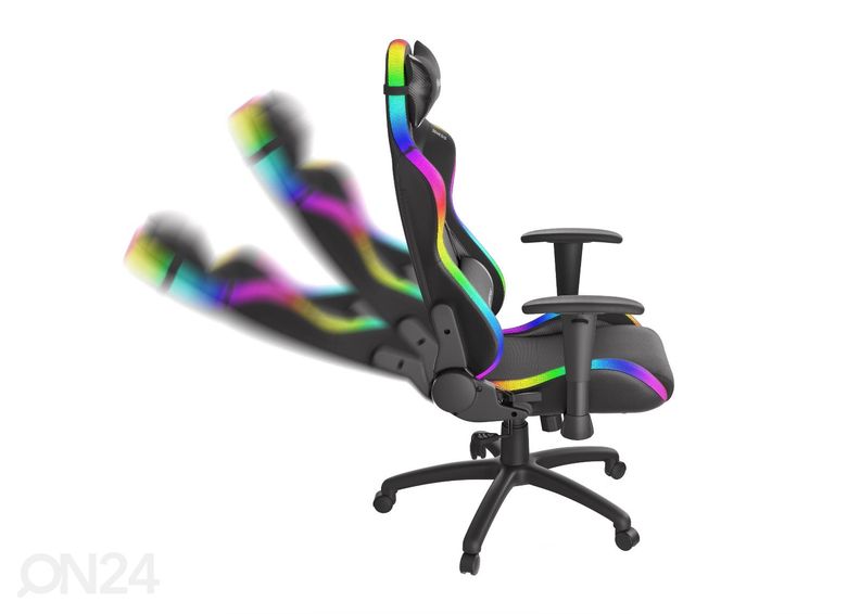 Кресло для геймера Genesis Trit 500 RGB, черный увеличить