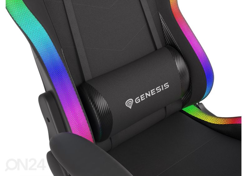 Кресло для геймера Genesis Trit 500 RGB, черный увеличить
