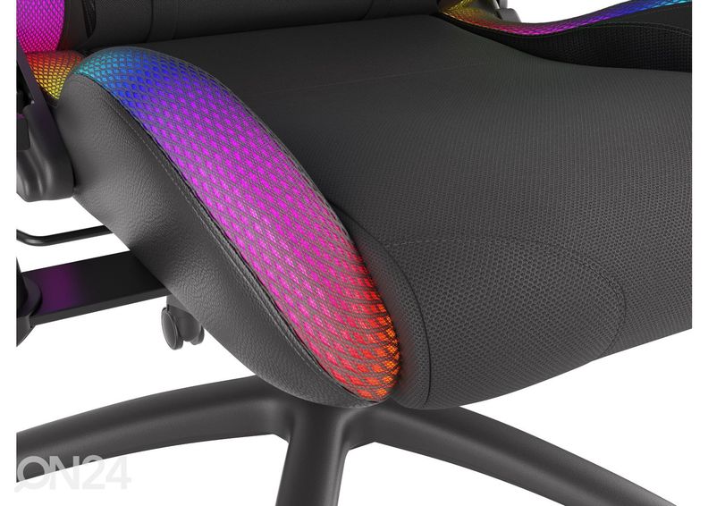 Кресло для геймера Genesis Trit 500 RGB, черный увеличить