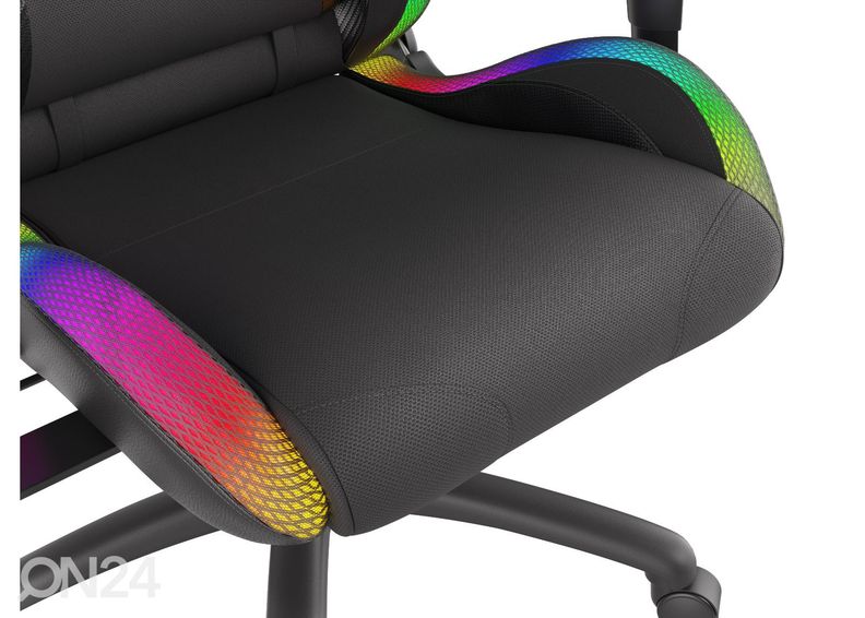 Кресло для геймера Genesis Trit 500 RGB, черный увеличить