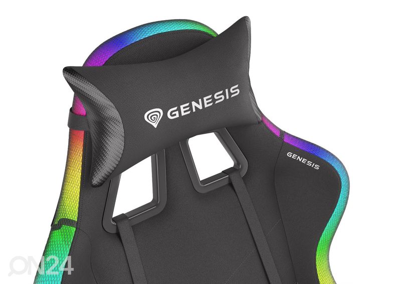 Кресло для геймера Genesis Trit 500 RGB, черный увеличить