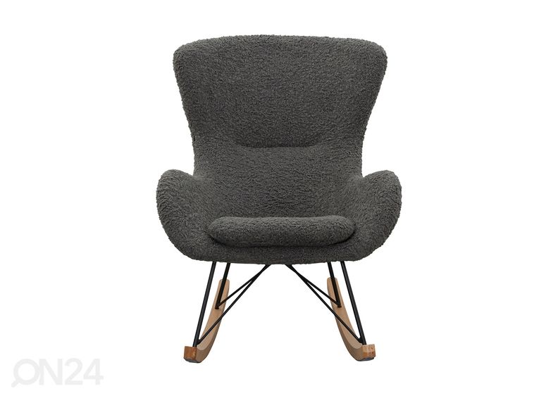 Кресло-качалка, серый увеличить