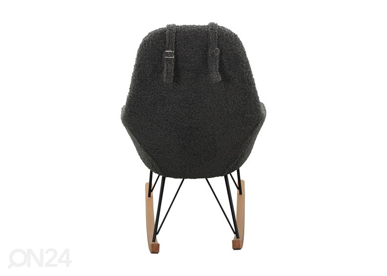 Кресло-качалка, серый увеличить