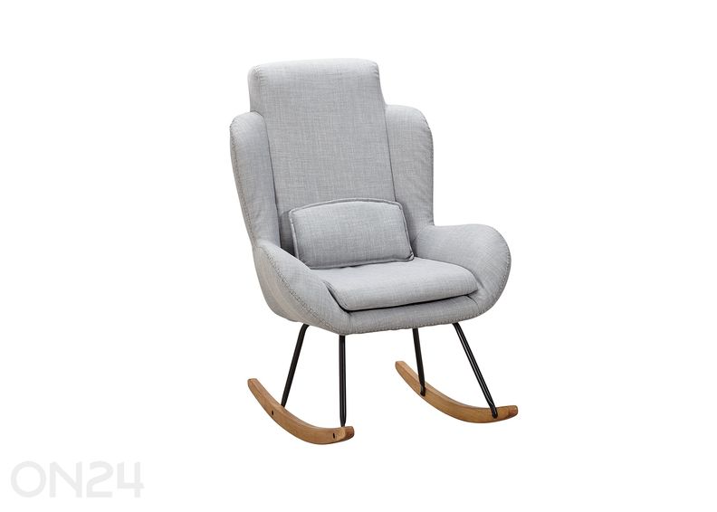 Кресло-качалка Rocky, серый увеличить