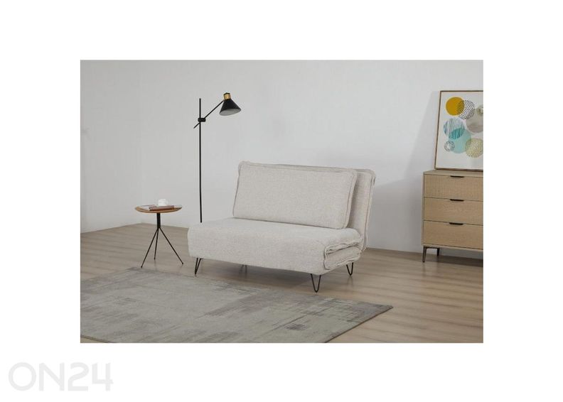 Кресло-кровать Aurea, серое увеличить