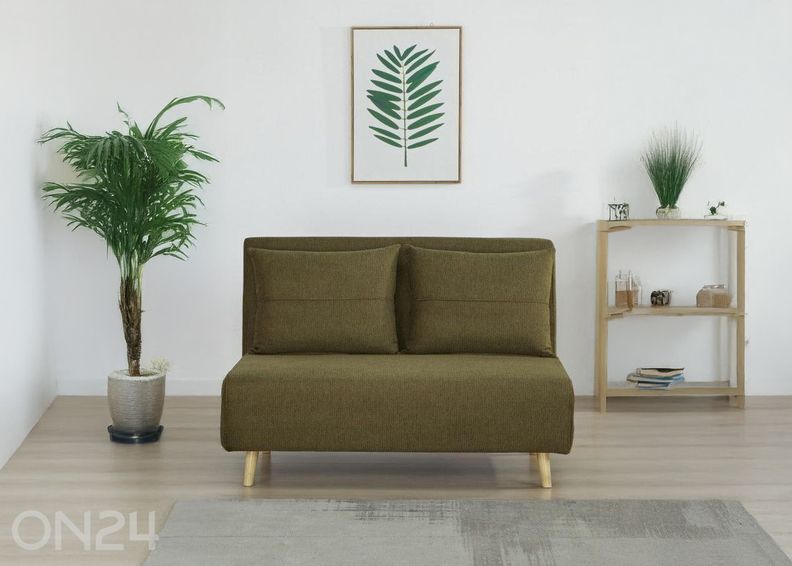 Кресло-кровать Oliva, зеленое увеличить