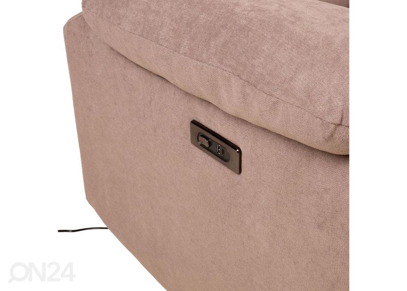 Кресло-реклайнер с механизмом подножки Lowri увеличить