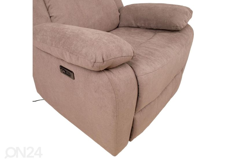 Кресло-реклайнер с механизмом подножки Lowri увеличить