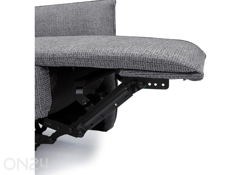 Кресло-реклайнер Eleganz 1, темно-серый увеличить