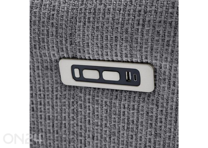 Кресло-реклайнер Eleganz 1, темно-серый увеличить