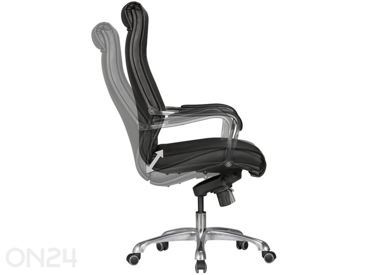 Кресло руководителя XXL Big Boss, чёрное увеличить