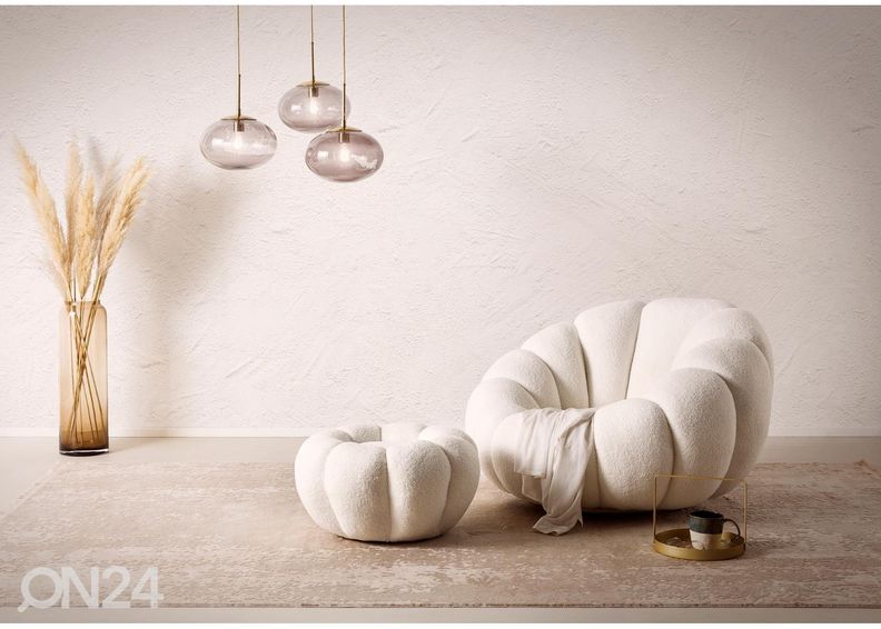 Кресло (вращающееся) с пуфиком Blossom увеличить