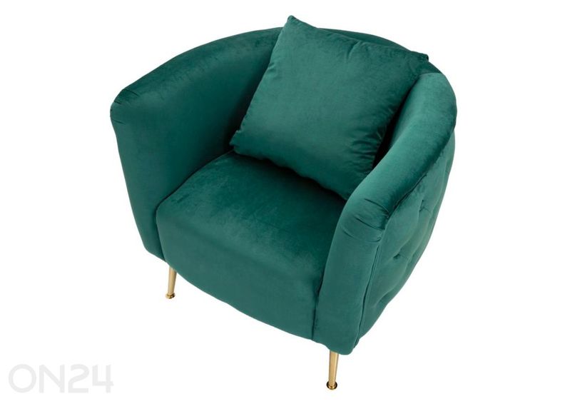 Кресло Bucarest, зеленое увеличить