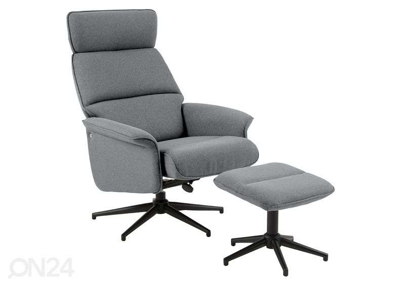 Кресло recliner Alura с банкеткой увеличить