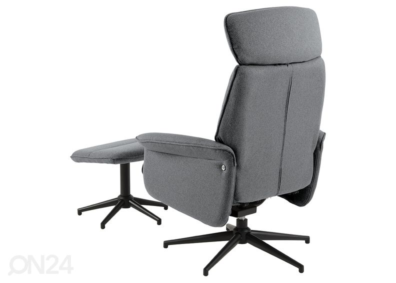 Кресло recliner Alura с банкеткой увеличить