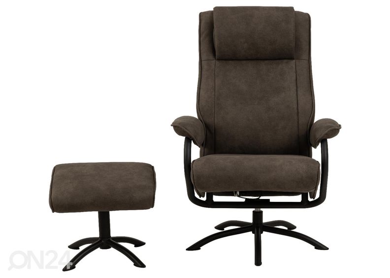 Кресло recliner Hay с банкеткой увеличить