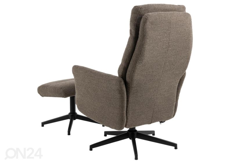 Кресло recliner Lom с банкеткой увеличить