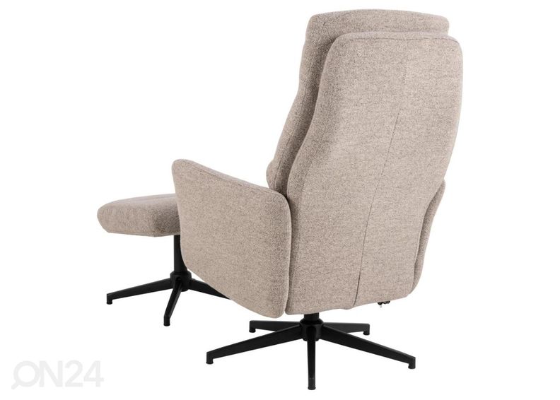 Кресло recliner Lom с банкеткой увеличить