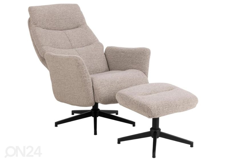 Кресло recliner Lom с банкеткой увеличить