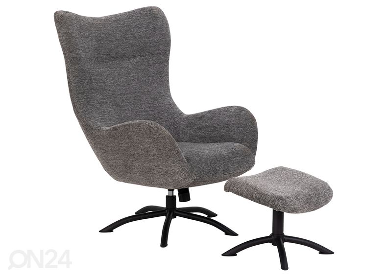 Кресло Recliner Tony с банкеткой увеличить