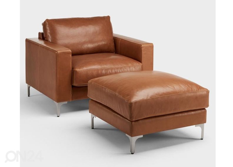 Кресло Theo с перьевой подушкой увеличить