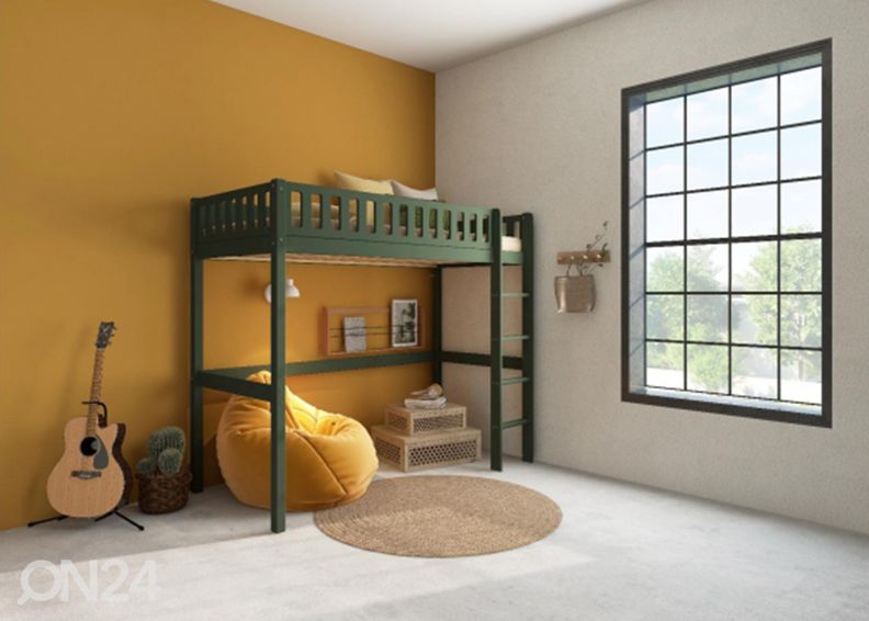 Кровать высокая THUKA Viggo, зеленая увеличить