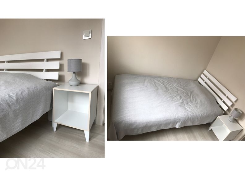 Кровать из массива берёзы 120x200 cm увеличить