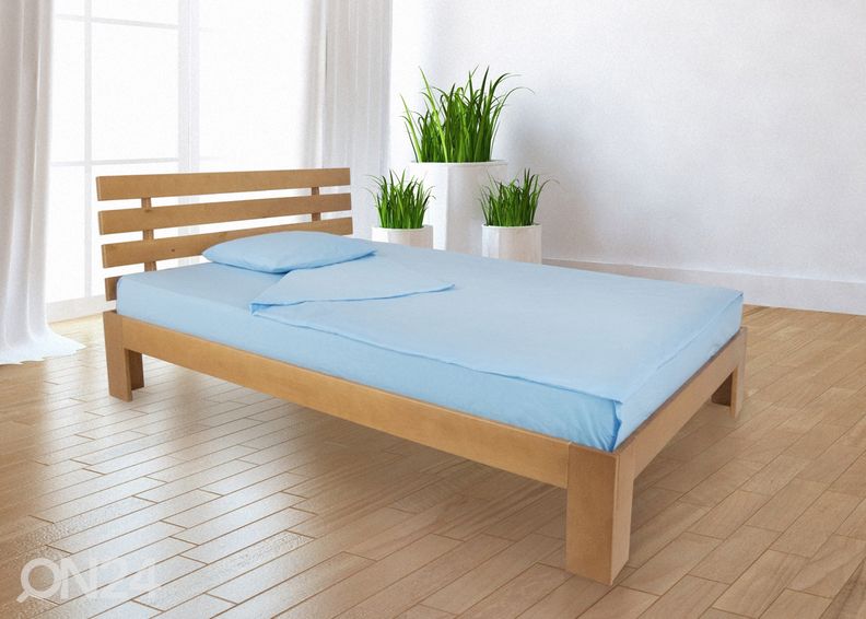 Кровать из массива берёзы 120x200 cm увеличить