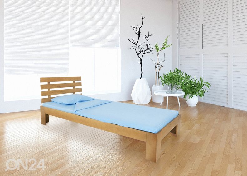 Кровать из массива берёзы 80x200 cm увеличить