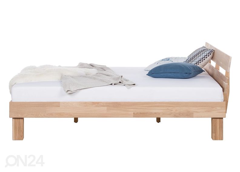 Кровать из массива дуба Judith 160x200 cm, белое масло увеличить