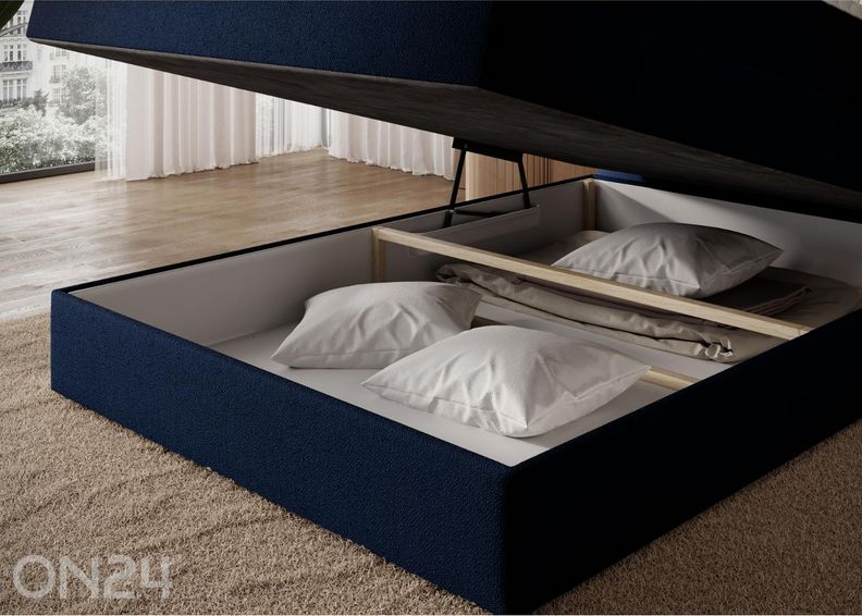 Кровать континентальная Kasped с ящиком для хранения 120x200 см увеличить