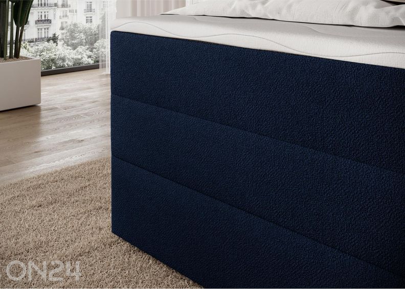 Кровать континентальная Kasped с ящиком для хранения 140x200 см увеличить