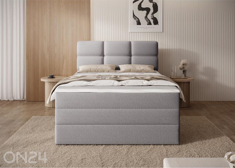 Кровать континентальная Kasped с ящиком для хранения 140x200 см увеличить