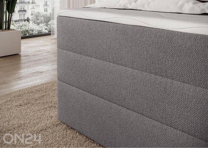 Кровать континентальная Kasped с ящиком для хранения 140x200 см увеличить