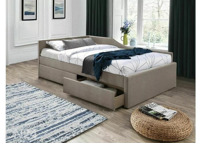 Кровать с ящиками 120x200 cm увеличить