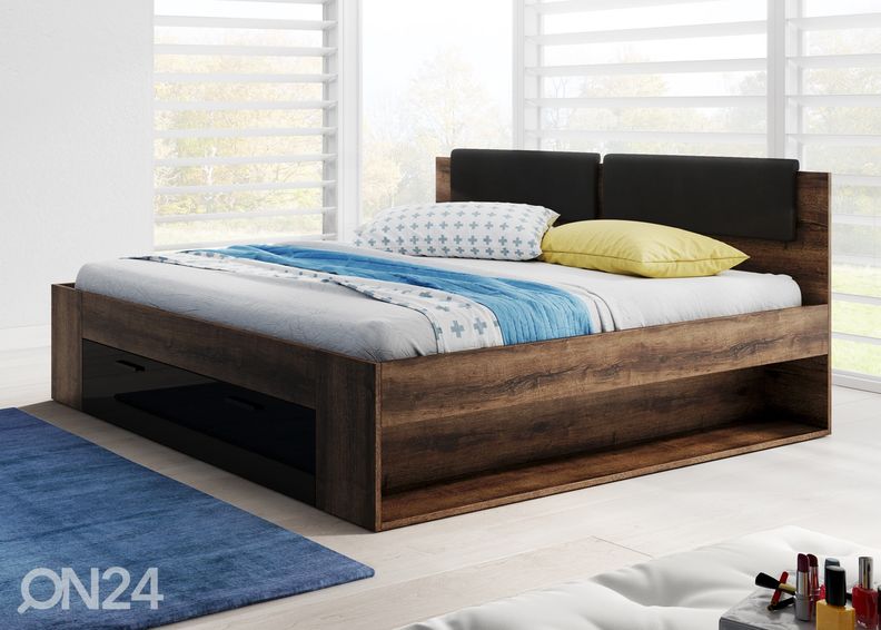 Кровать с ящиками 140x200 cm увеличить