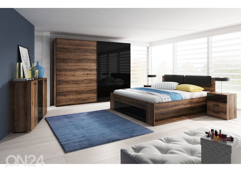 Кровать с ящиками 140x200 cm увеличить