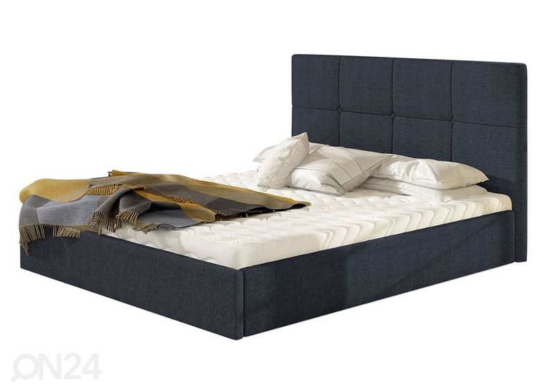 Кровать с ящиком для белья 160x200 см увеличить