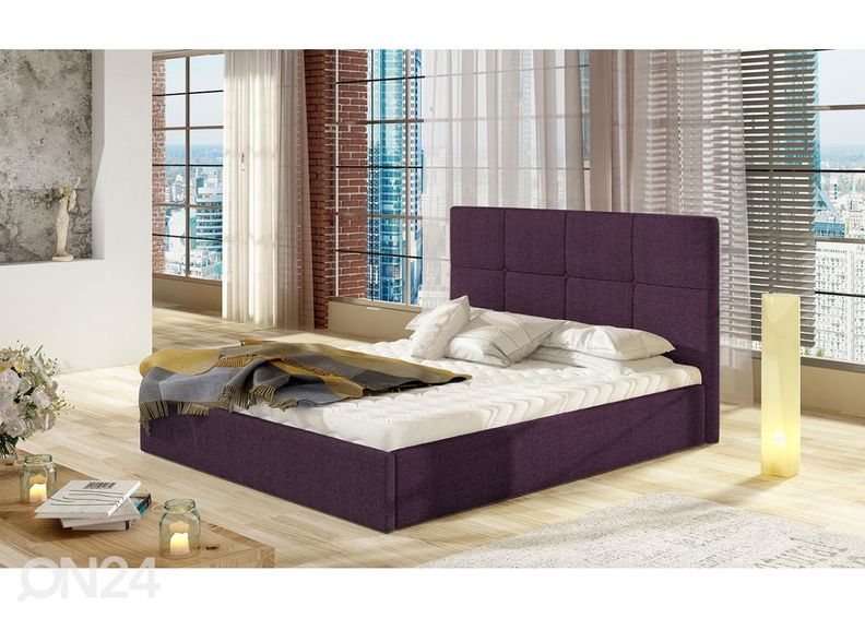 Кровать с ящиком для белья 160x200 см увеличить