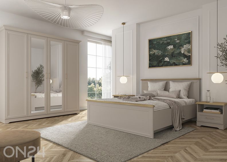Кровать с ящиком для белья Anga 160x200 см увеличить