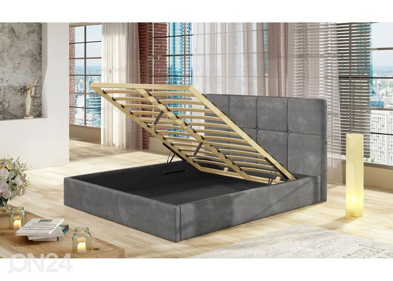 Кровать с ящиком для белья Laila 140x200 см увеличить