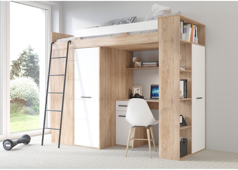 Кровать-чердак Castle 90x200 cm увеличить