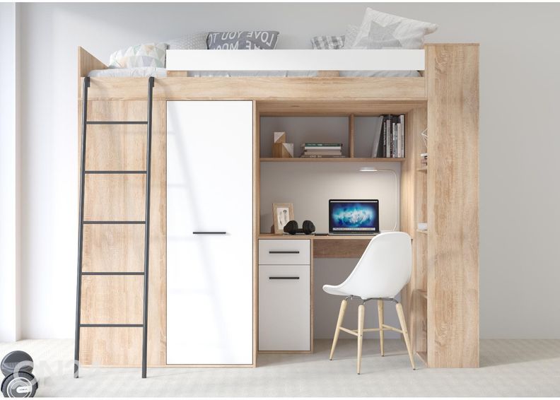 Кровать-чердак Castle 90x200 cm увеличить